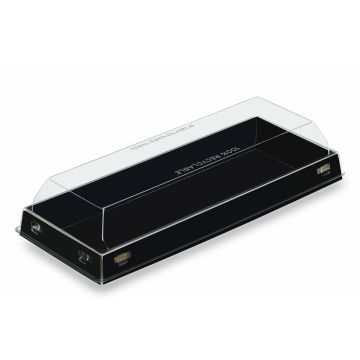 Sushi Box BC230 lid rPET pack of 20 (box/30) OP-01