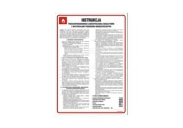 General fire instruction for schools DN - 350 x 245mm DB023DNHN