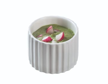 Finger food porcelana pucharek okrągły fi.56mm biały, op.12szt. (k/12)
