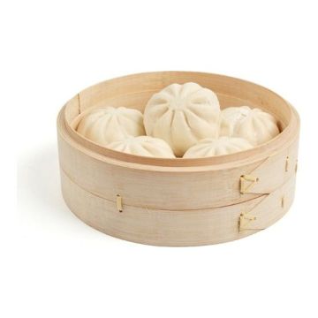 DIMY`S gotowanie na parze z naturalnego bambusa - baza 20cm x h6cm op. 2 sztuk