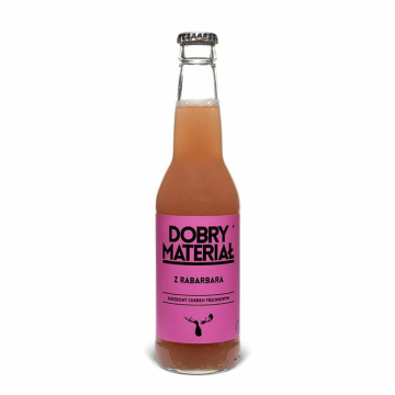 DOBRY MATERIAŁ drink z Rabarbara 330ml (k/12)