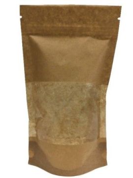 DOYPACK paper bag + PE with window 250ml 110x65x185mm, 100 pieces