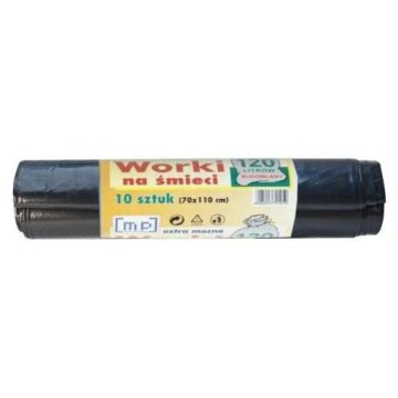 Waste sacks LDPE 120l (10 bags) Building materials