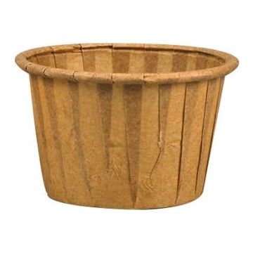 FINGERFOOD - paper cups 30x40x28mm KRAFT 29ml, 200 pieces
