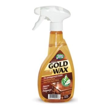 GOLD WAX Antistatic 400ml - płyn do pielęgnacji mebli drewnianych