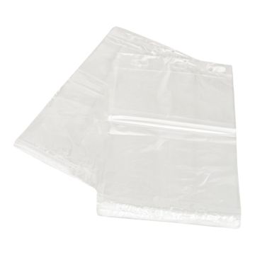 Woreczki HDPE 20x31cm 10um op.200szt. z zawieszką (k/25)