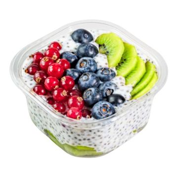 JOLIPACK dessert square cup 250ml a.50pcs.