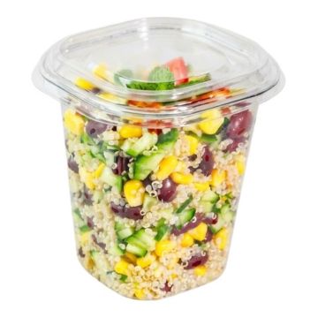 JOLIPACK dessert square cup 500ml a.50pcs.