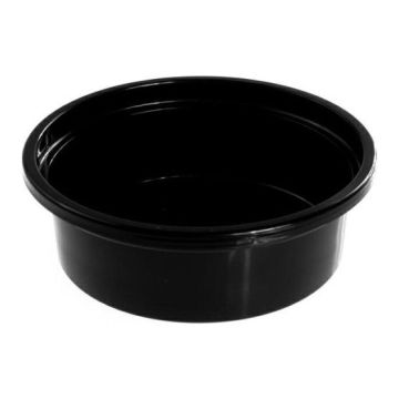 Pojemnik dressingowy, sosjerka PP 50ml B czarna śr.70mm TnP op. 100 sztuk