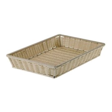 Koszyk Prestige Maxi prostokątny GN1/1 PP 52,5x32,5xh8cm, naturalny