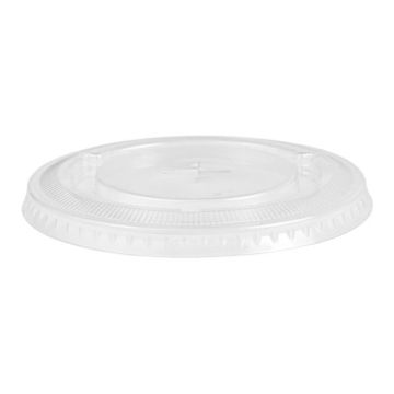 PET flat lid fi.78mm with cross cut a.50pcs.
