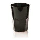 Cup PC SAFE 200/290ml black, 5 pcs. h.10.4cm dia.7.7cm (10)