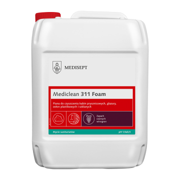 Mediclean 311 Foam 5L - pianka do mycia powierzchni łazienkowych