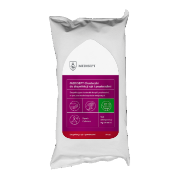 MEDISEPT Hand and surface disinfectant wipes 50pcs.