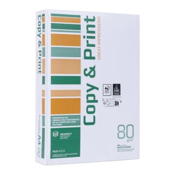 Copier paper A4 80g COPY&PRINT white class C (k/5)