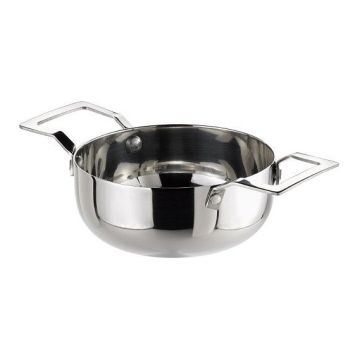 Mini-rondelek ze stali nierdzewnej fi10 cm h4,25 cm