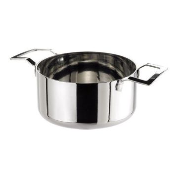 Mini-garnek ze stali nierdzewnej fi12cm h6cm