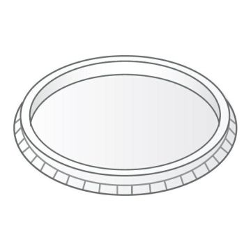 K 7.100PK lid for sauces 7.05 and 7.08 op. 100 pcs (k/10) PP, COV70C