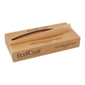 Papier pakowy woskowany w dyspenserze EcoCraft®, 35x27cm, op. 500 arkuszy