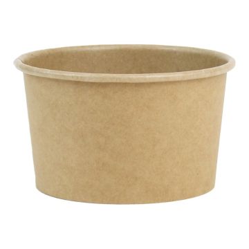 Miska śred.120mm KRAFT 500ml h.72mm op.50szt powleczenie PE (k/12)