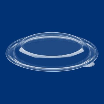 COVER for salad container PET transparent diameter 230mm, 50 pieces