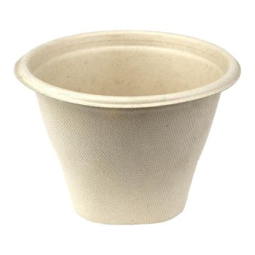 BePulp miska okrągła, 500ml, śr.130xh.90mm, pulpa roślinna, op.100 sztuk