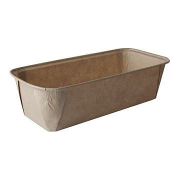 Forma do wypieków PURE 1033ml brązowa 23x11xh.6cm keksówka" op. 25 sztuk"