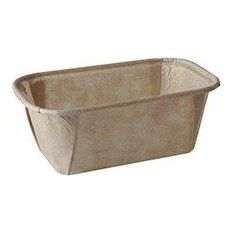 Baking mould PURE 167ml brown 11x6.5xh.4cm loaf pan", 50 pieces"