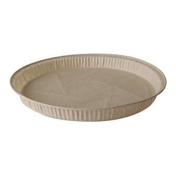 Baking mould PURE 600ml brown diameter 19,7xh.2,7cm, 25 pieces