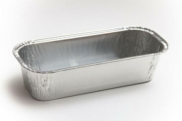 Aluminium mould R-61G 600ml 206x86x51mm, 100 pcs (k/21)