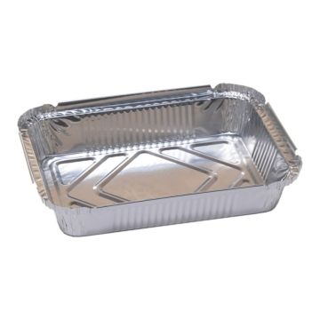 R- 33L Foremka aluminiowa prostokątna 550ml do zamykania op.100szt. (k/14)