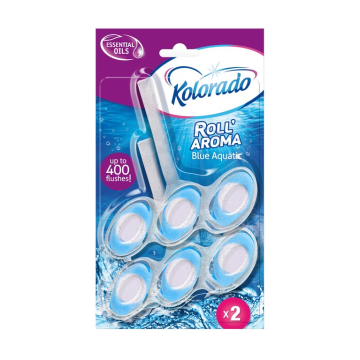 WC Cube Roll Aroma Duopack Aquatic Blue