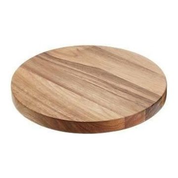 Acacia stand board, round, diameter 33cm