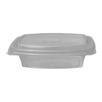 SL 1735 pojemnik owalny rPET 350ml op.400szt., na zawiasie