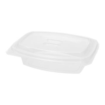 SL 1750 pojemnik owalny rPET 500ml op.300szt, na zawiasie
