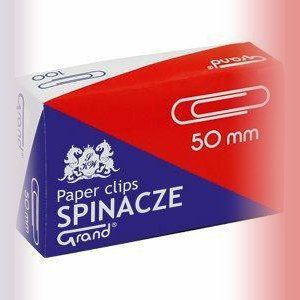 Spinacze biurowe okrągłe GRAND 50 mm op. 100 sztuk