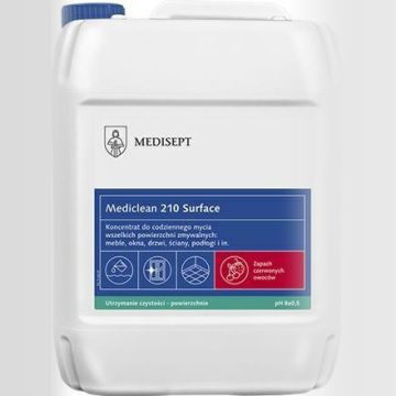 Mediclean 210 Surface Red Fruits 5L - cleaner for all washable surfaces