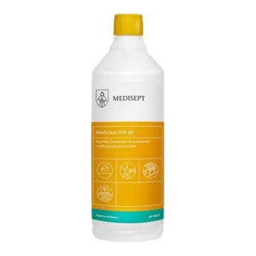 Mediclean 570 All 1L - skoncentrowany preparat do czyszczenia i odtłuszczania powierzchni