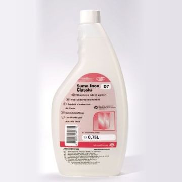 SUMA Inox Classic D7 750ml - środek do konserwacji stali nierdzewnej