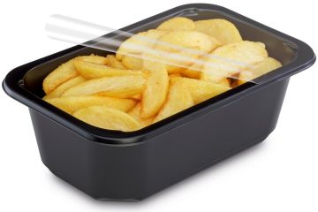 Lunch container, smooth