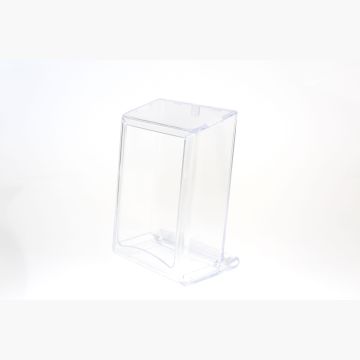 Dyspenser serwetek przeroczysty 10 x 7 x 13 cm plastikowy