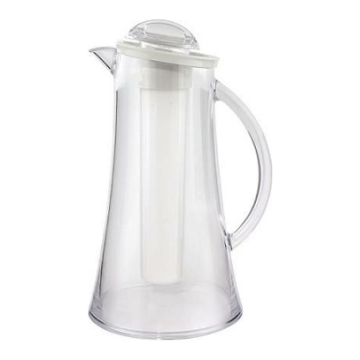 Jug with lid and cooler, 2 l, PC, 1 pc. (k/6)