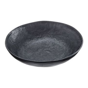 Round bowl Maya stone-like