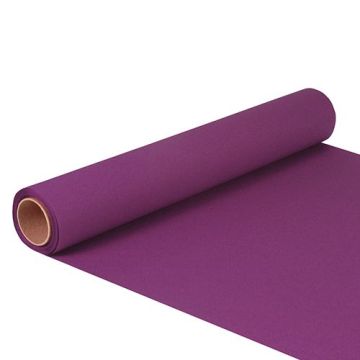 Bieżnik w rolce 5m/40cm fioletowy Royal Collection, bibuła