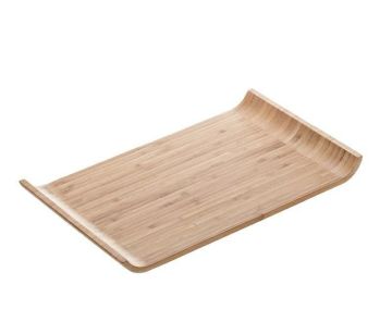 Taca bambusowa Wave 40x26x2,7cm