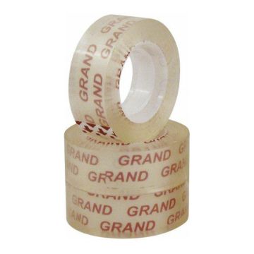 Transparent office tape GRAND 18mm x 20m, 8 pcs