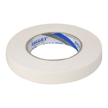 Foam tape double sided adhesive white PE 0,8mm, 4310, 19x10m