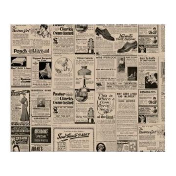 TIMES kraft paper for wrapping 28x34cm, 30gr fat resistant, 1000 sheets
