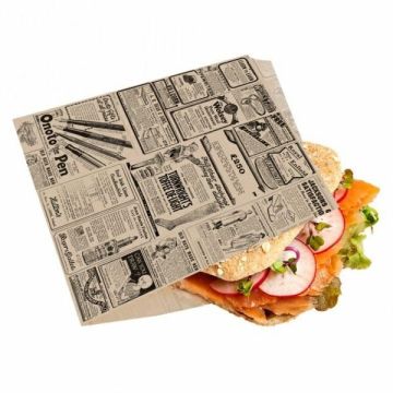 TIMES burger/kebab bag