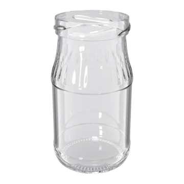Glass jar fi 53mm 180ml PALETA sales only on full pallets 6400pcs